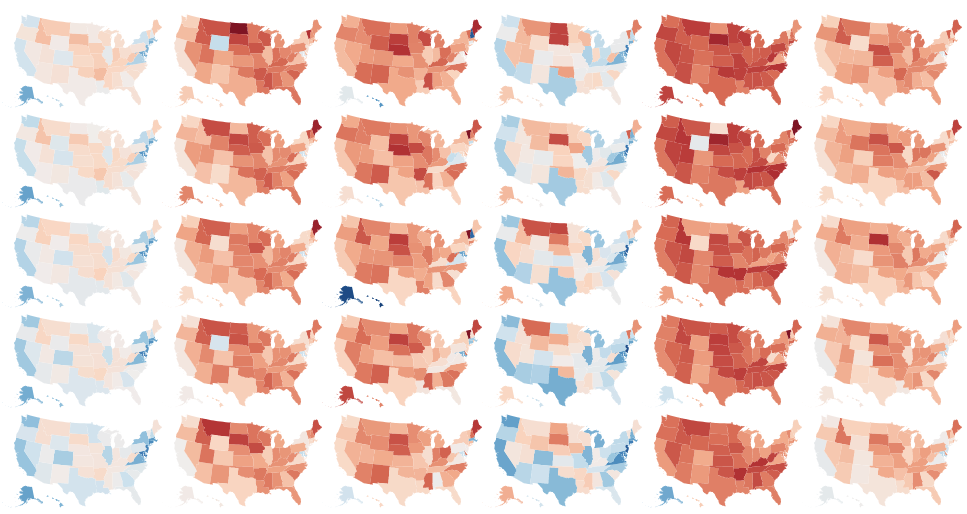 Visualizing folktables